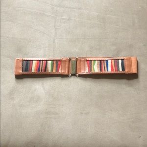 Patterned Stretch Belt